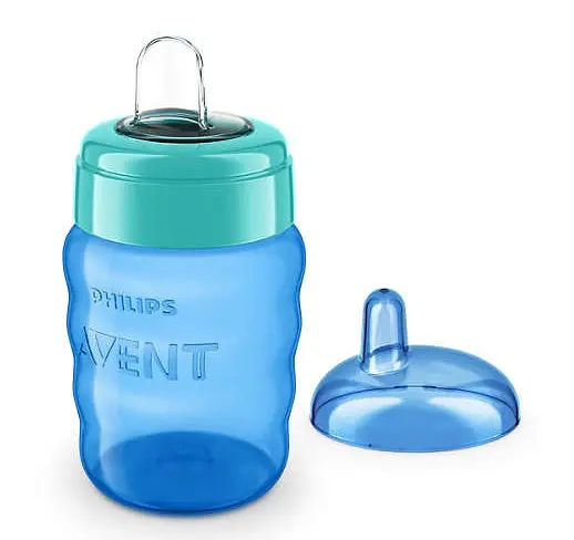 Чашка з м'яким носиком Philips Avent, 9+ міс., 260 мл, синій (SCF553/00) - фото 2