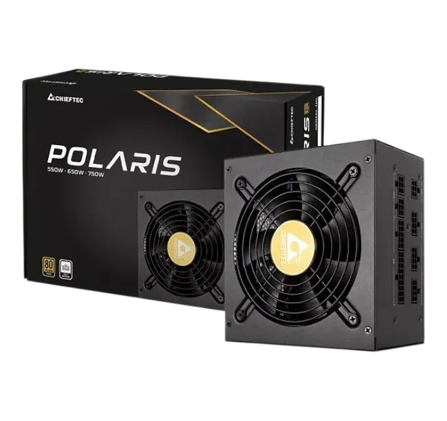 Блок живлення Chieftec Polaris 650W 80+ Gold (PPS-650FC)