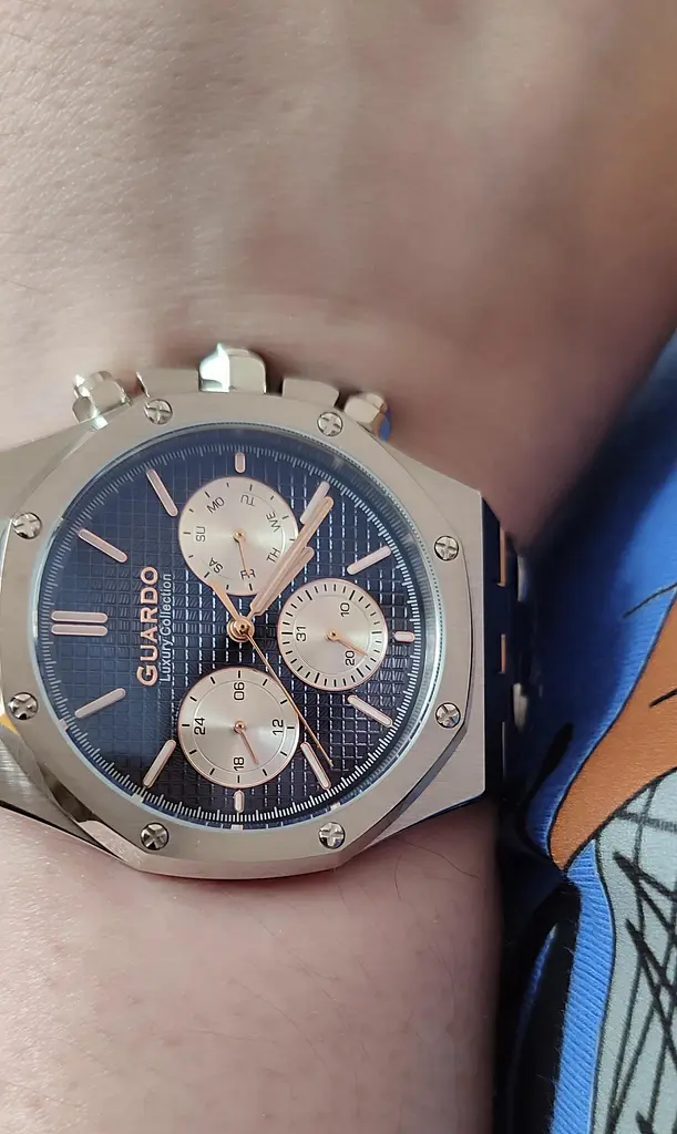 Годинник Guardo S03008-3 (m.SBl) - фото 3