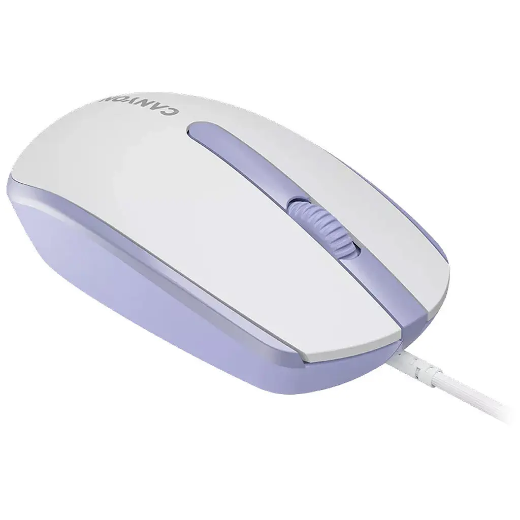 Мишка Canyon M-10 USB White Lavender (CNE-CMS10WL) - фото 5