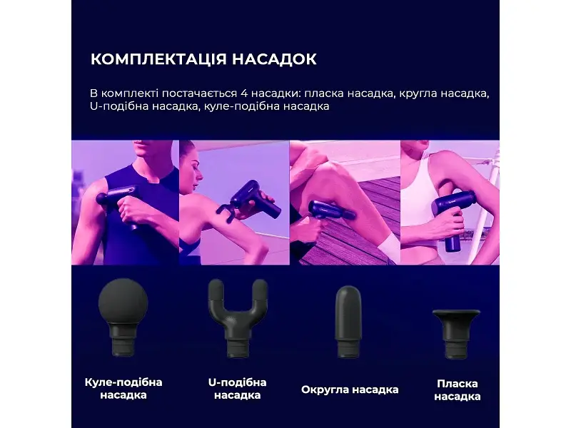 Масажер для тіла Yunmai Massage Gun EasePro (YMFG-M406) - фото 4