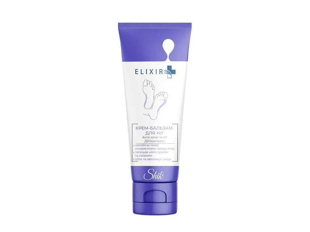 Крем для ніг SHIK 75мл Elixir Антизапах і піт
