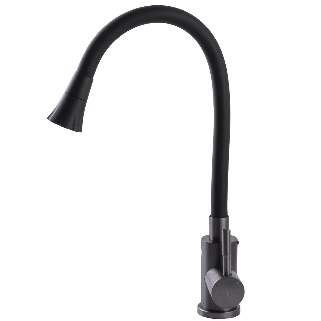 Змішувач для кухні Globus Lux Alpen SBT1-203SA-GP-B01 Графіт - фото 4