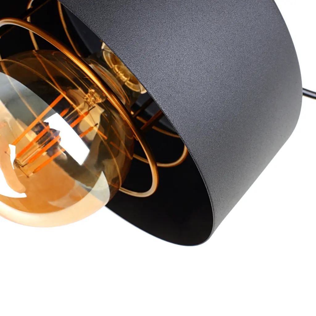 Люстра Brille потолочная лофт Е27 60W BK (BL-699C/1) - фото 5