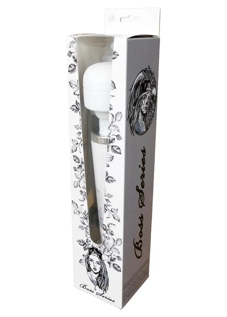 Вибромассажер Massager Wand USB White 10 Function Boss Series 22-00001 98546 - фото 8