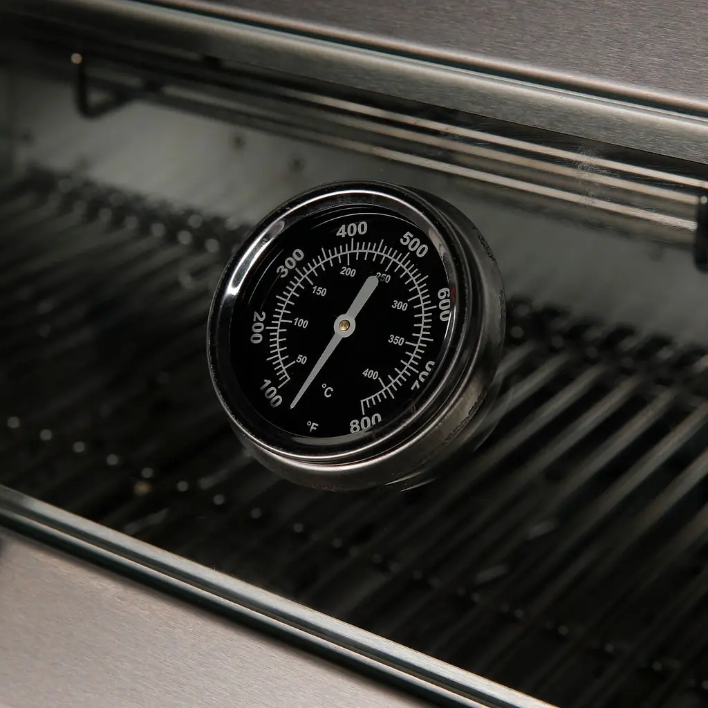 Газовый гриль Santos P-618 с боковой и задней горелкой, нержавеющая сталь (900327) - фото 10