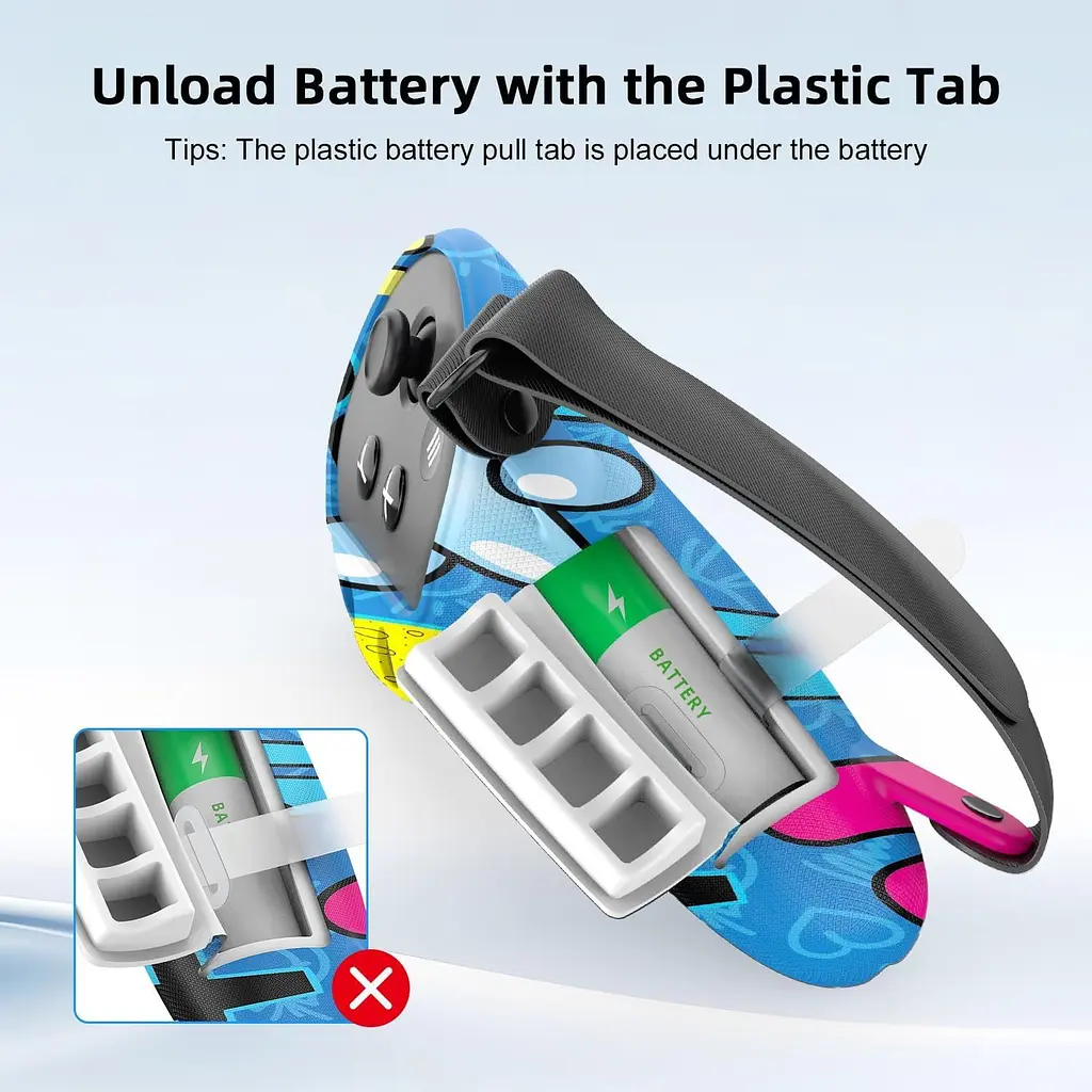 Набір аксесуарів COLOHAS 7-in-1 VR для Meta Quest 3 Battery versionG Set [154656] - фото 5