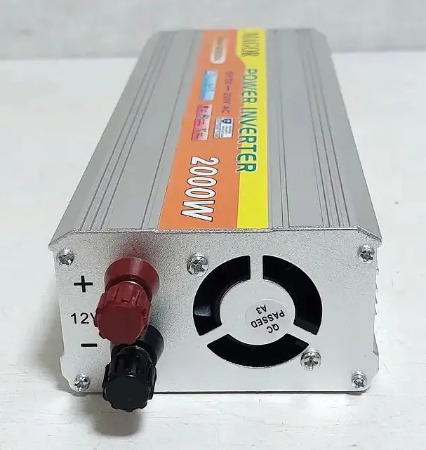Автоінвертор 12 V-220 V 2000 W перетворювач напруги 12 V-220 V 2000 Вт Power Inverter Magor - фото 7