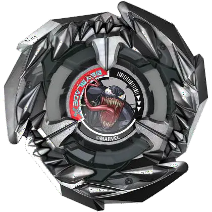 Іграшка-дзиґа Hasbro Beyblade X Marvel з пусковим пристроєм Spider-man 3-60F vs Venom 3-80N (G0278_G0288) - фото 3