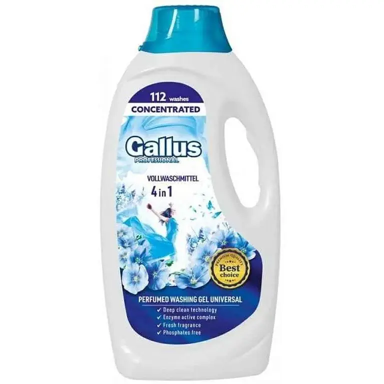 Гель для прання GALLUS 4.05л Univesal Professional Concentrated 4в1