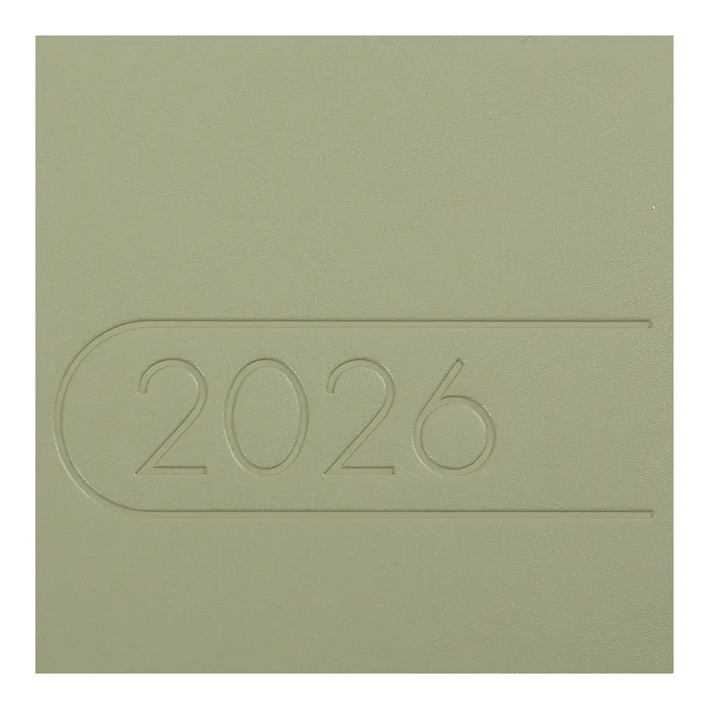 Щотижневик датований Buromax Light Morandi 2026 A5 штучна шкіра оливковий (BM.2712-36) - фото 4