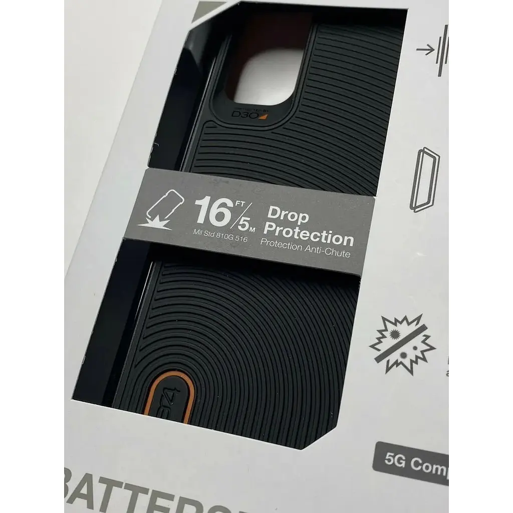 Противоударный чехол Samsung для Galaxy S20 Plus (6.7") Gear4 Battersea D3O Black - фото 8