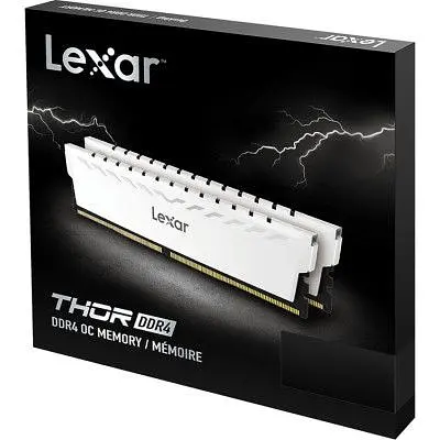 Модуль пам'яті для комп'ютера DDr432GB (2x16GB) 3600 MHz Thor White Lexar (LD4BU016G-R3600GDWG) - фото 7