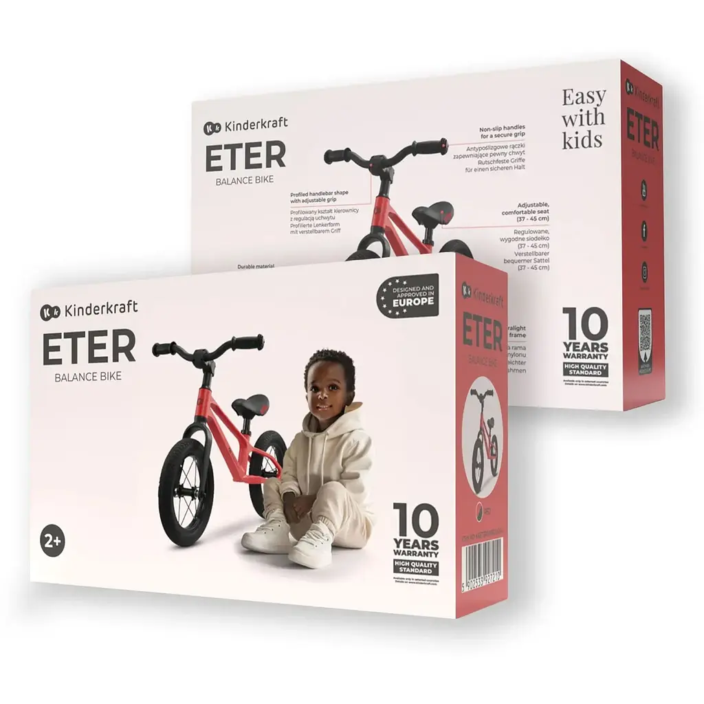 Беговел Kinderkraft Eter Red (KRETER00RED0000) - фото 6