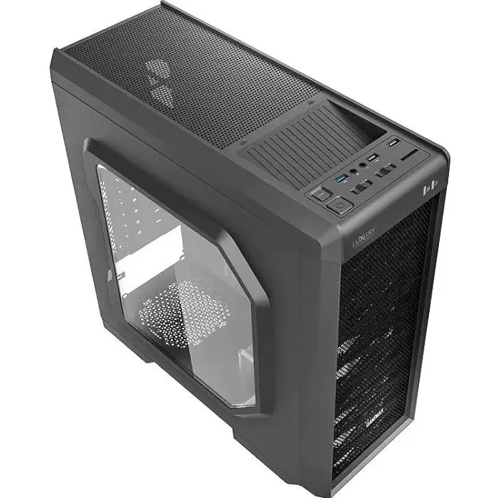 Корпус GameMax Luxury G501X Black - фото 5