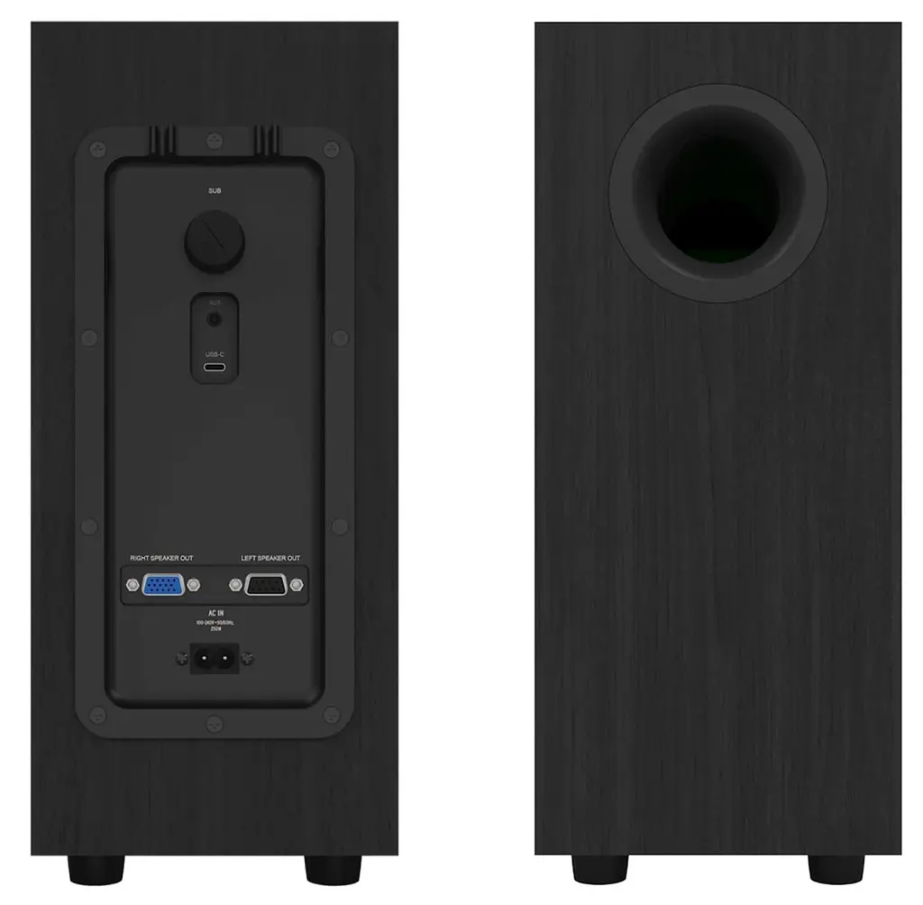 Акустична система Klipsch 2.1 ProMedia Lumina Gaming Audio System with Subwoofer and LED Lighting Effects Black (1080091) - фото 3