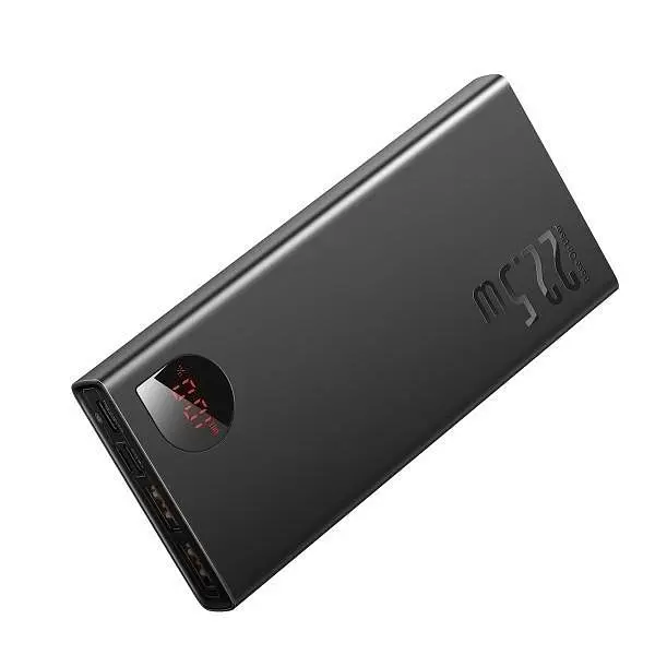 Внешний аккумулятор Baseus Adaman Metal Overseas 22.5W 20000mAh PPAD070101 черный - фото 5