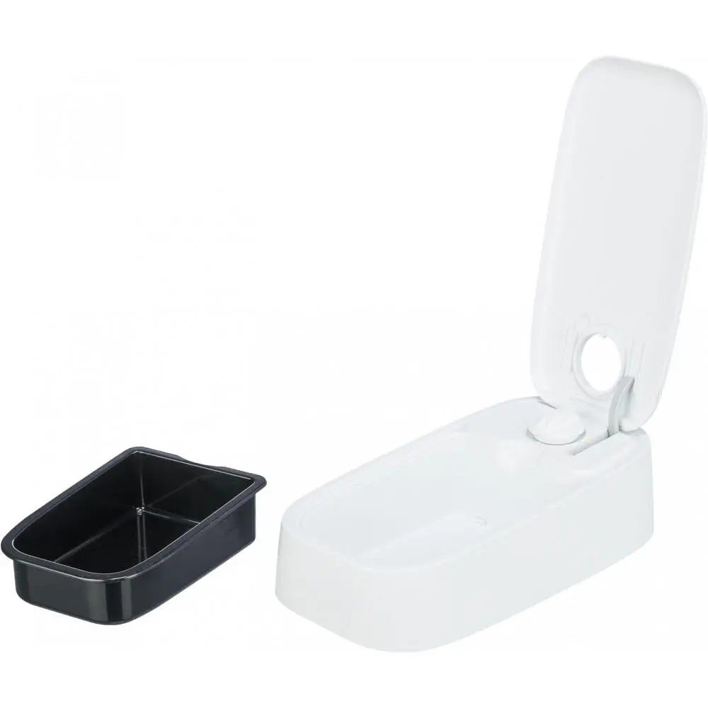 Автоматическая кормушка Trixie TX1 300 мл / 13 см x 7 см x 24 см (черная) - фото 5