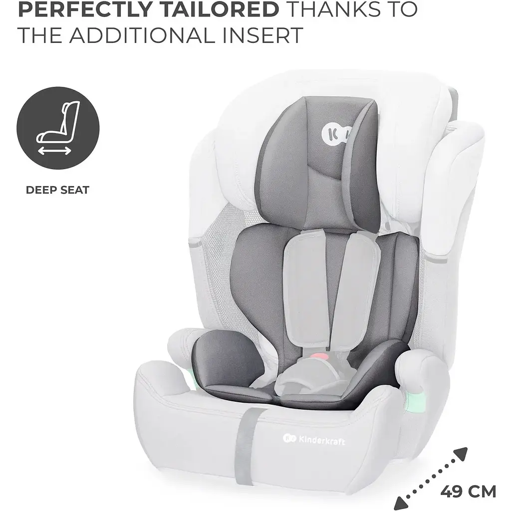 Автокрісло Kinderkraft Comfort Up i-Size Grey KCCOUP02GRY0000 (00-00305217) - фото 9