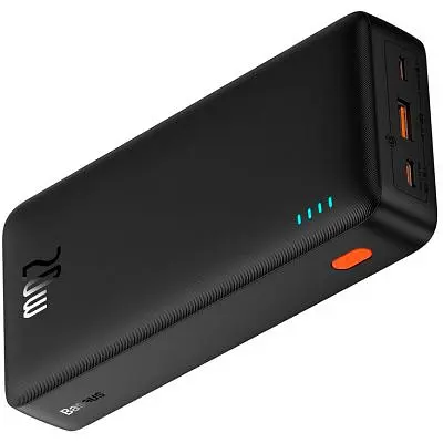 Батарея універсальна Baseus Airpow 20000mAh 20W PD/3.0 QC/3.0 black (P10022804113-00) - фото 3