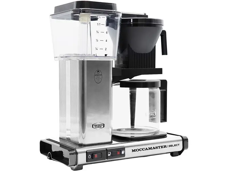 Кавоварка MOCCAMASTER KBG 741 Select Polished Silver - фото 2