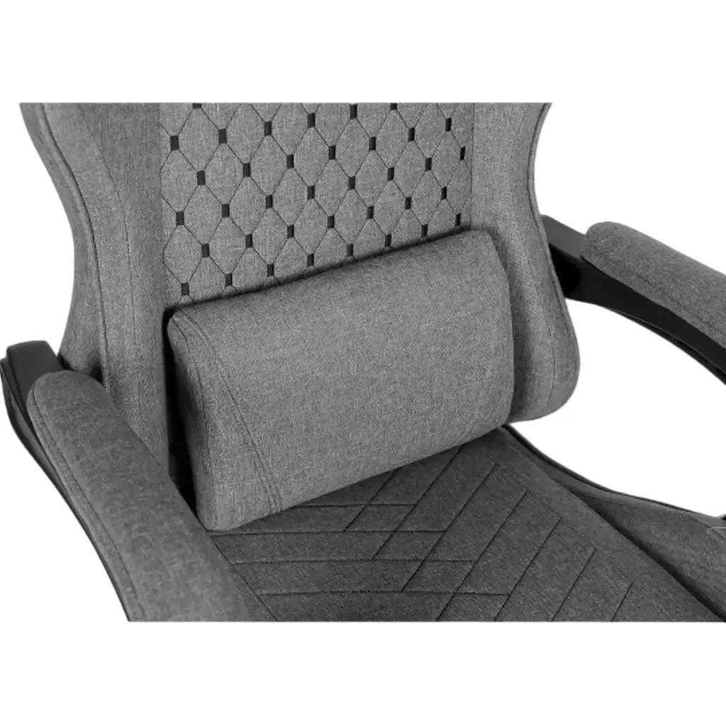 Геймерське крісло GT Racer X-2339 Fabric Black/Gray [166923] - фото 9