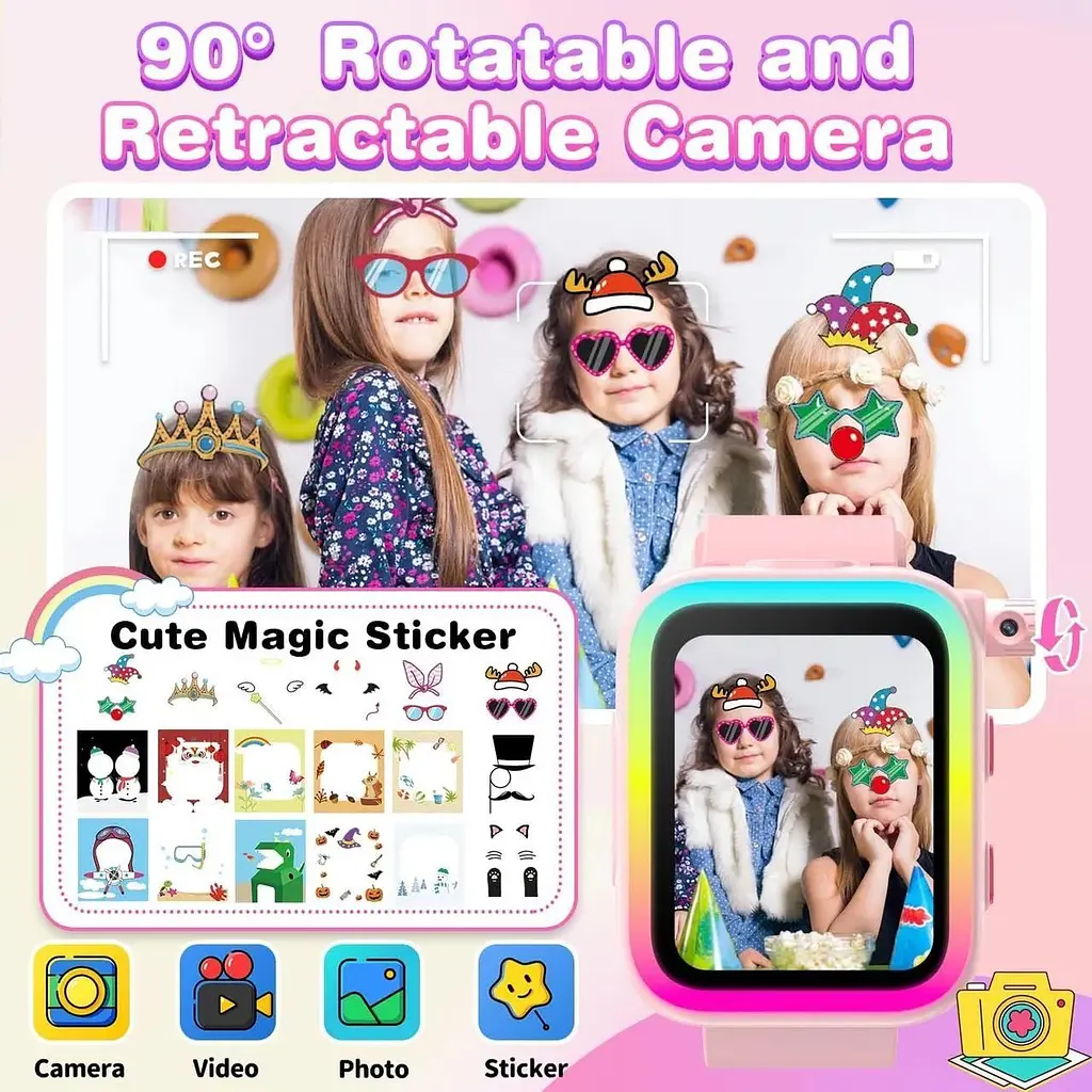Розумний годинник Vakzovy Kids для дівчаток - фото 5