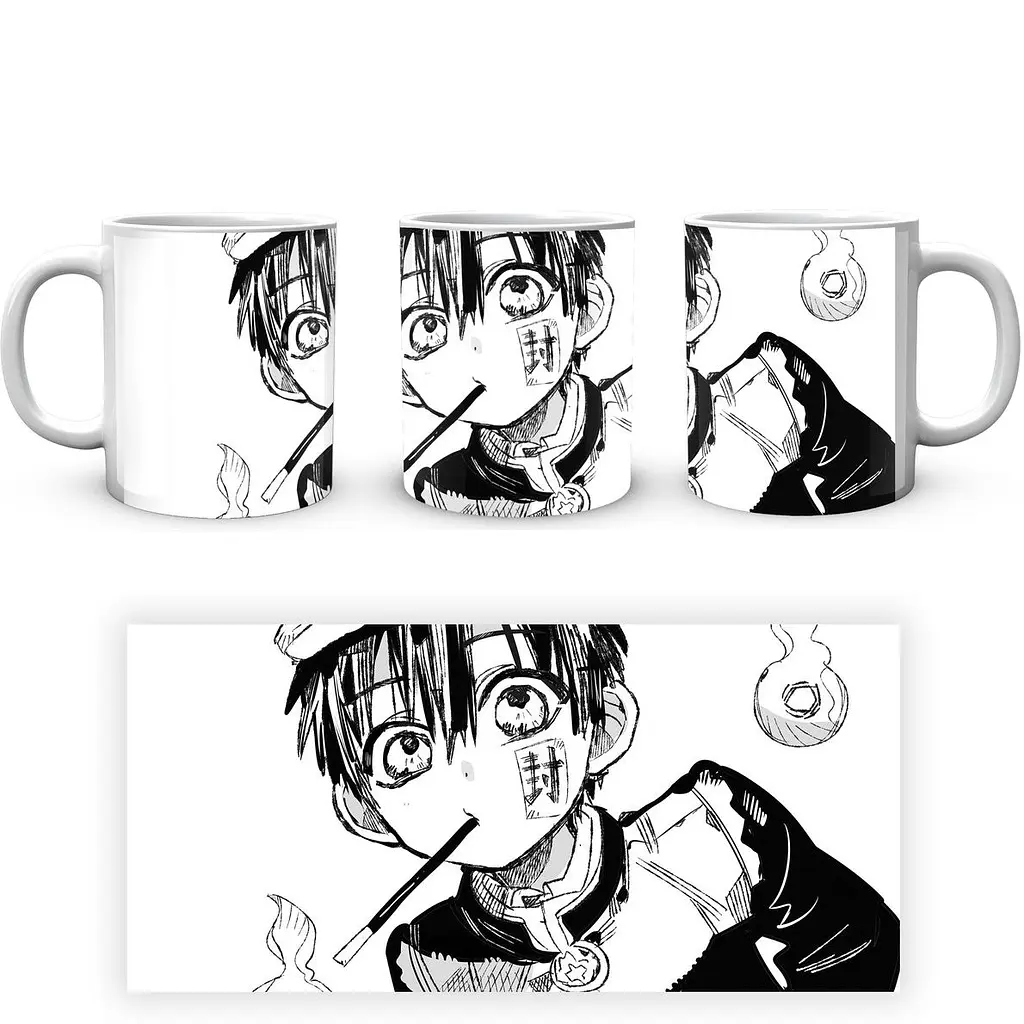Кружка GeekLand Jibaku Shounen Hanako-kun Туалетный мальчик Ханако-кун JSH 03 330 мл белая - фото 4
