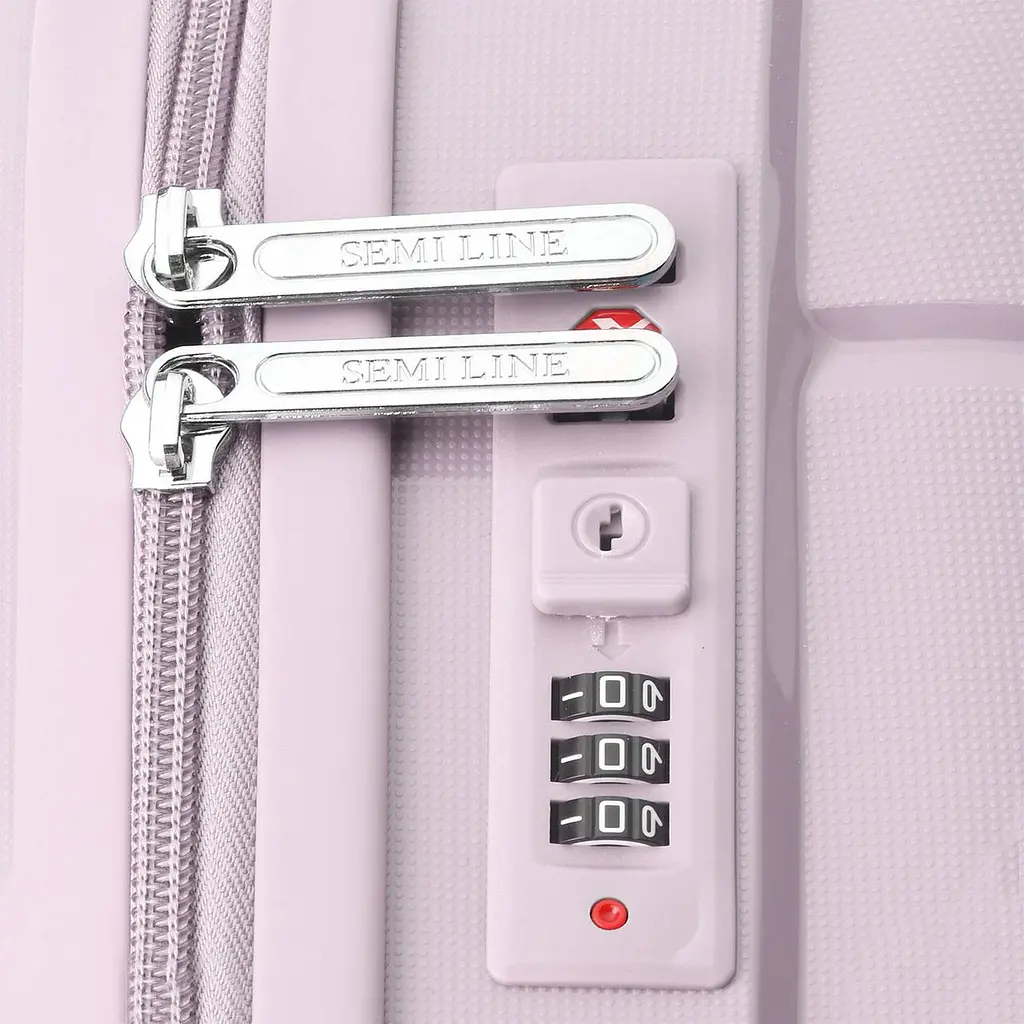 Валіза Semi Line 24" M Light Pink (T5793-2) - фото 6