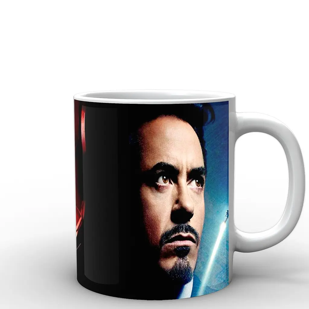 Кружка GeekLand Iron Man Железный Человек тони старк IM.02.052 330 мл белая - фото 3