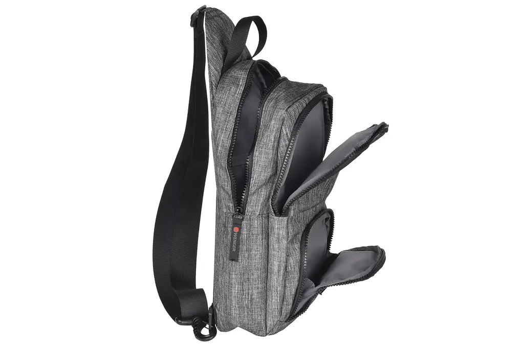 Рюкзак-слінг, Console Cross Body Bag, сірий Wenger teh0014620 - фото 7