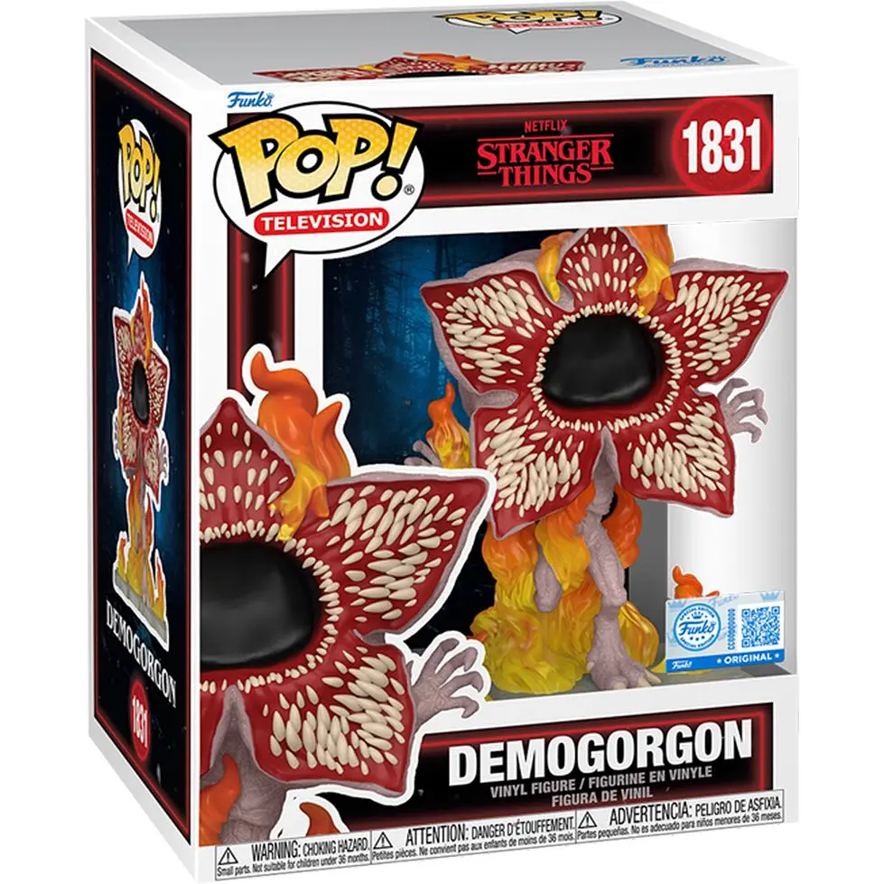 Ігрова фігурка Funko Pop! Дивні дива Демогоргон у вогні (88400) - фото 2