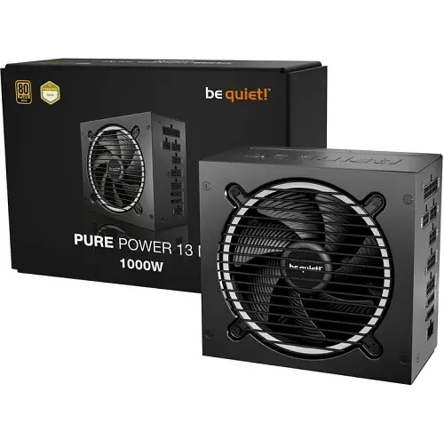 Блок живлення 1000 Вт, Pure Power 13 M, Black, модульний be quiet! teh0028974 - фото 4