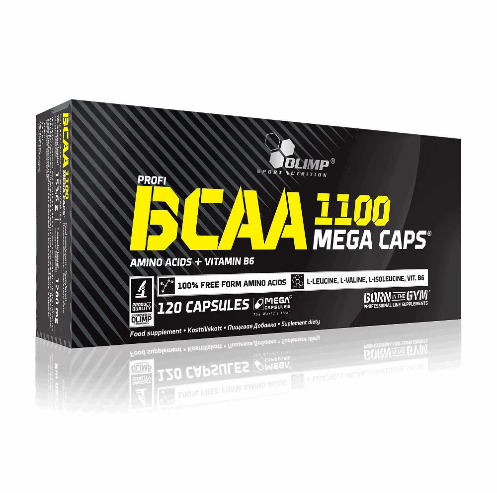 Амінокислота BCAA 1100 Mega Caps, 120 капсул Olimp fit0018583