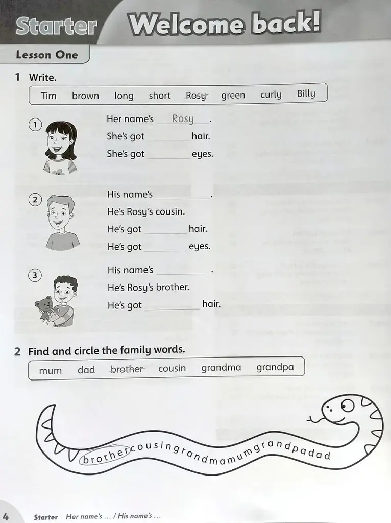 Family and Friends. Level 2. Workbook with Online Practice - фото 4
