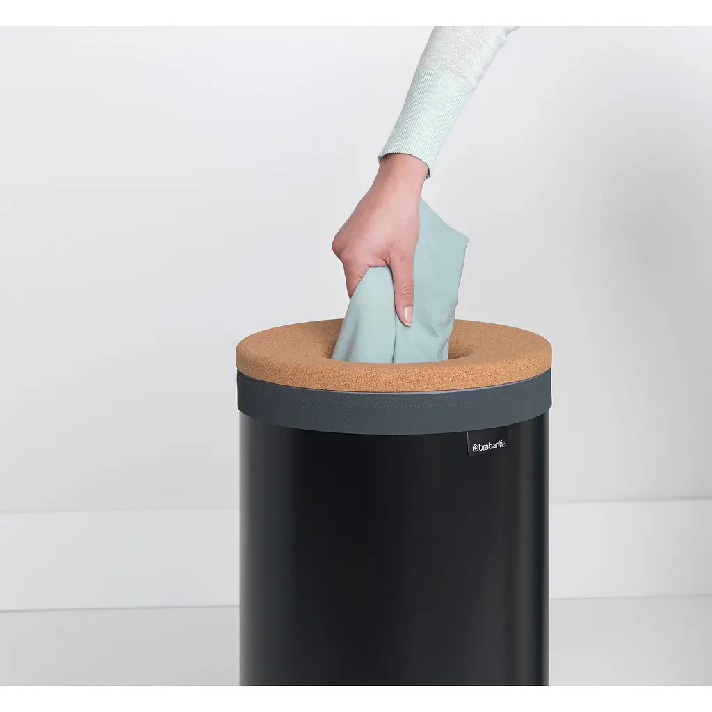 Бак для білизни Brabantia Laundry Bin чорний 35 л (120008) - фото 2
