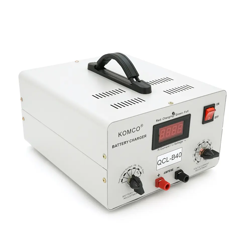 Зарядний пристрій Komco QCL-B40 для AGM/LiFePO4, 12-72V, 5-40A