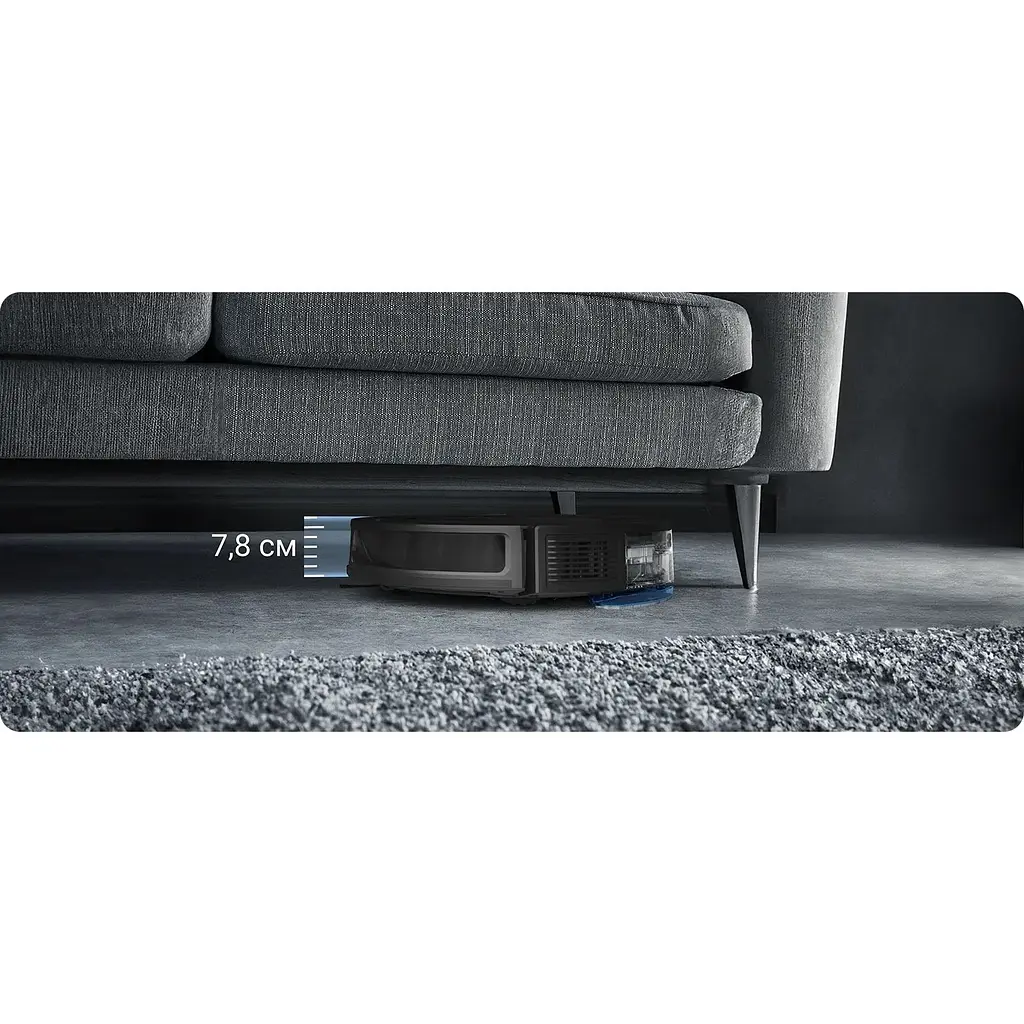 Робот-пилосос Rowenta X-Plorer Serie 65+ миючий чорний (RR8L85WH) - фото 4