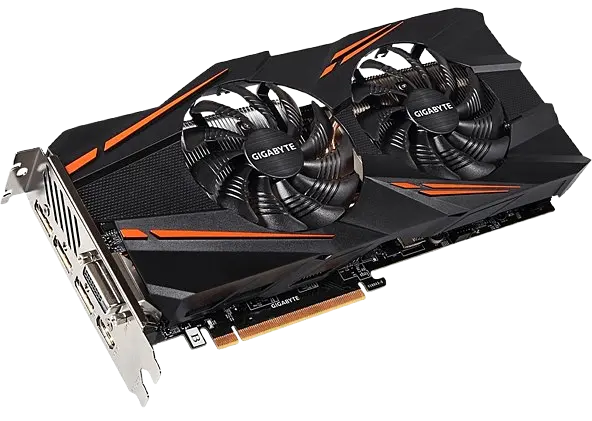 Відеокарта GeForce GTX 1070 8GB Gigabyte WindForce OC (GV-N1070WF2OC-8GD) Б/В - фото 2