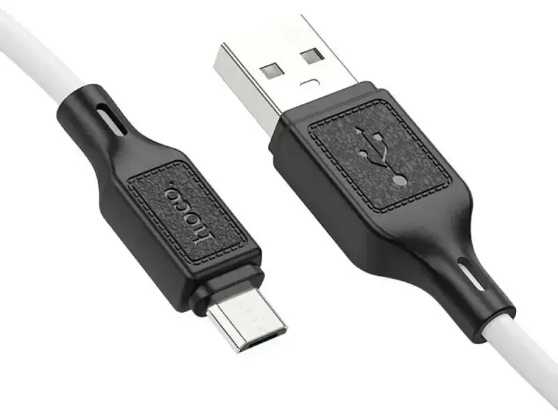 Кабель Hoco X90 Micro USB 1m White (6931474788436) - фото 2