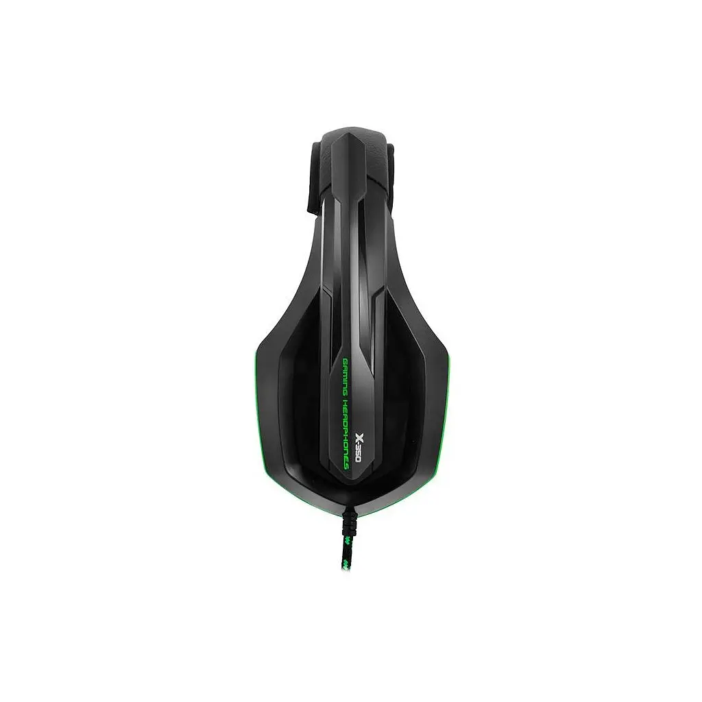 Навушники Gemix X-350 black-green - фото 2