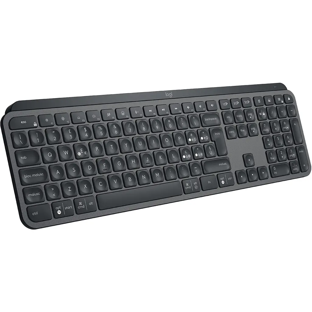 Клавиатура Logitech MX Keys Advanced for Business Illuminated ENG/UA Graphite (920-010251) [122552] - фото 3
