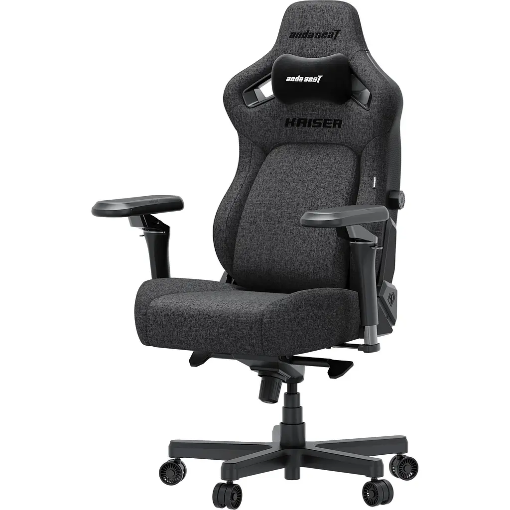 Геймерское кресло Anda Seat Kaiser 4 V2 XL Dark Grey Fabric (AD12YDDC-XLL-20-GB-CF-03) [148754] - фото 3