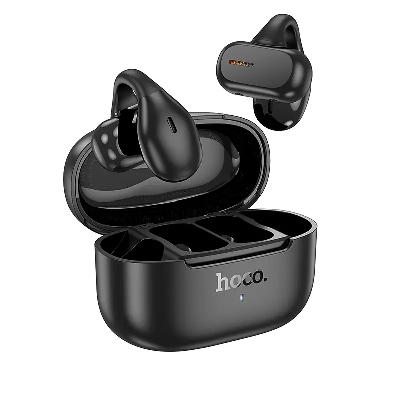 Наушники беспроводные Hoco EA9 Clear sound clip-on true wireless BT headset черные - фото 2