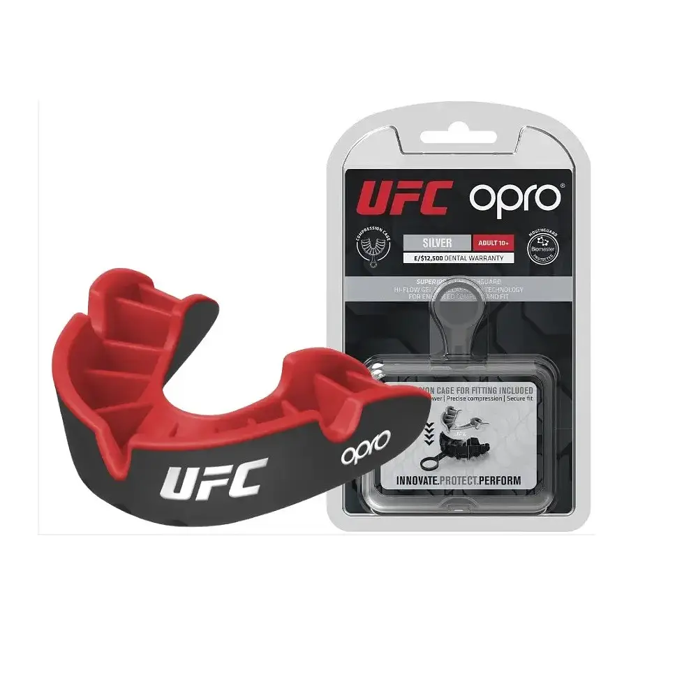 Дитяча капа Opro Silver UFC, чорний/червоний (ufc.102515001)