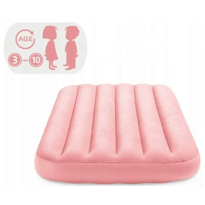 Надувний матрац Intex дитячий рожевий одномісний 66803 NP 157х88х18см Cozy Kidz - фото 5