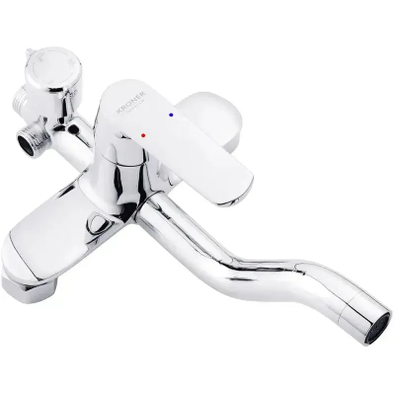 Душовий гарнітур Kroner Armada-C064K + змішувач Hagen-C010 + змішувач Bidet-C082 (CVS30203) - фото 3