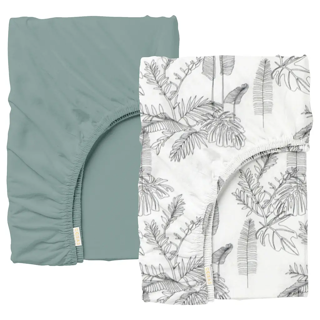 Набір простирадло на резинці 160х200 TROPIC CALM COSAS (4822052449592)