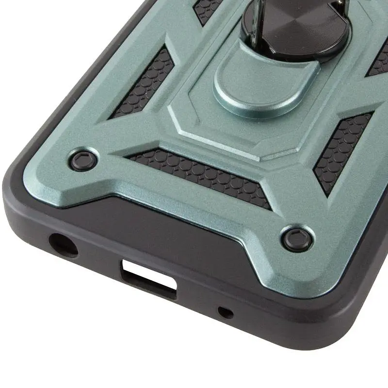 Чохол Ummi Camshield Serge Ring для Xiaomi Redmi A5 / Poco C71 Зелений / Green - фото 8