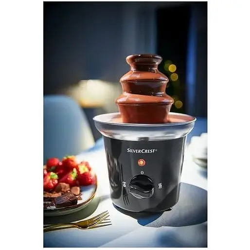 Шоколадный фонтан SilverCrest SSB 32 A1 шоколадное фондю на 3 яруса - фото 3